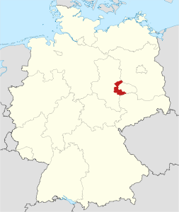 Circondario dell'Anhalt-Bitterfeld – Localizzazione