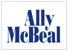 Descrição da imagem Logo Ally McBeal.svg.