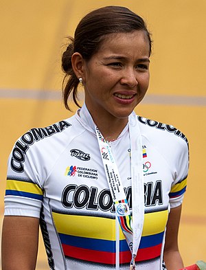 Lorena Vargas Campeonato Panamericano de Ciclismo 2011.jpg