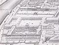 Autre vue de la réunion du Louvre et des Tuileries d'après Percier et Fontaine.