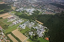 Luftbild vom Campus Martinsried