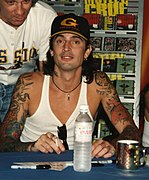 Tommy Lee - co-founding drummer of heavy metal band Mötley Crüe