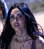 Megan Fox, Worst Supporting Actress winner Machine Gun Kelly and Megan Fox (51914406561) (cropped2).jpg