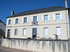 Alligny-en-Morvan'daki belediye binası