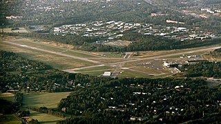<span class="mw-page-title-main">Helsinki-Malmi Airport</span> Former airport that served Helsinki, Finland (1936–2021)