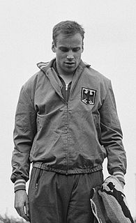 Manfred Kinder German sprinter