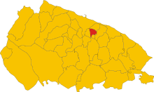 Localisation de Capurso