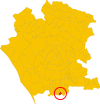 Locatie van Cesa in Caserta (CE)