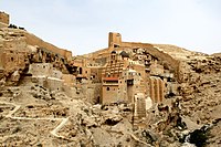 Манастирът Мар Саба, близо до Витлеем