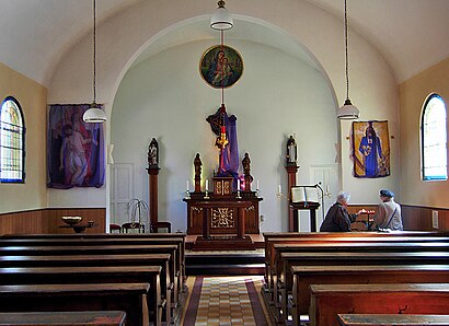 So kommt man zu Wallfahrtskirche Maria Grün mit den Öffentlichen - Mehr zum Ort Hier