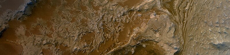 File:Mars - Layer Exposure in Crater North of Meridiani Planum.jpg