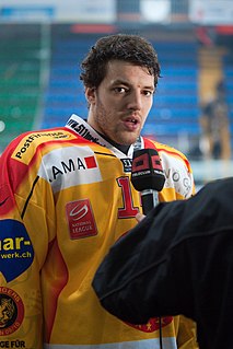 Matthias Bieber Swiss professional ice hockey player