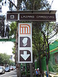 Thumbnail for Lázaro Cárdenas metro station (Mexico City)