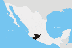 State of Michoacán within Mexico