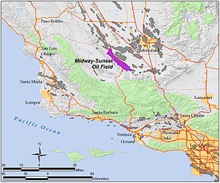 <span class="mw-page-title-main">Midway-Sunset Oil Field</span> Oil field in Kern County, San Joaquin Valley, California