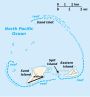 Karte des Midway-Atolls