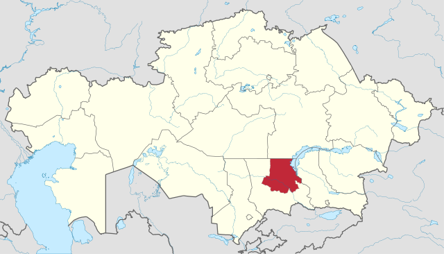 Lage in Kasachstan