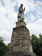 Hedwig of Andechs monument in Katowice