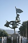 Statuie cu Europa de Juan Oliveira Viéitez, 1989