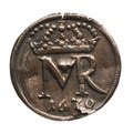 Mynt av koppar, MR 1670. Polen - Skoklosters slott - 108651.tif