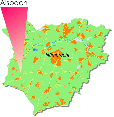 Nümbrecht lage alsbach