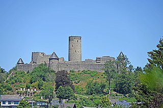 <span class="mw-page-title-main">Nürburg Castle</span> Castle ruin