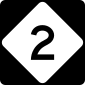 North Carolina state route marker