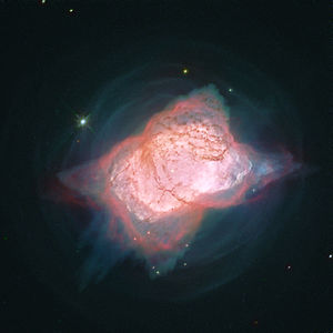 NGC 7027의 모습. 허블 우주망원경 촬영.