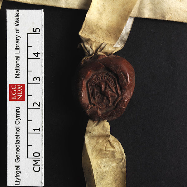 File:NLW Penrice and Margam Deeds 250 (Seal 2) (8633584035).jpg