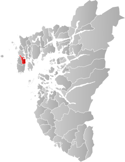 Stangalands kommun i Rogaland fylke.