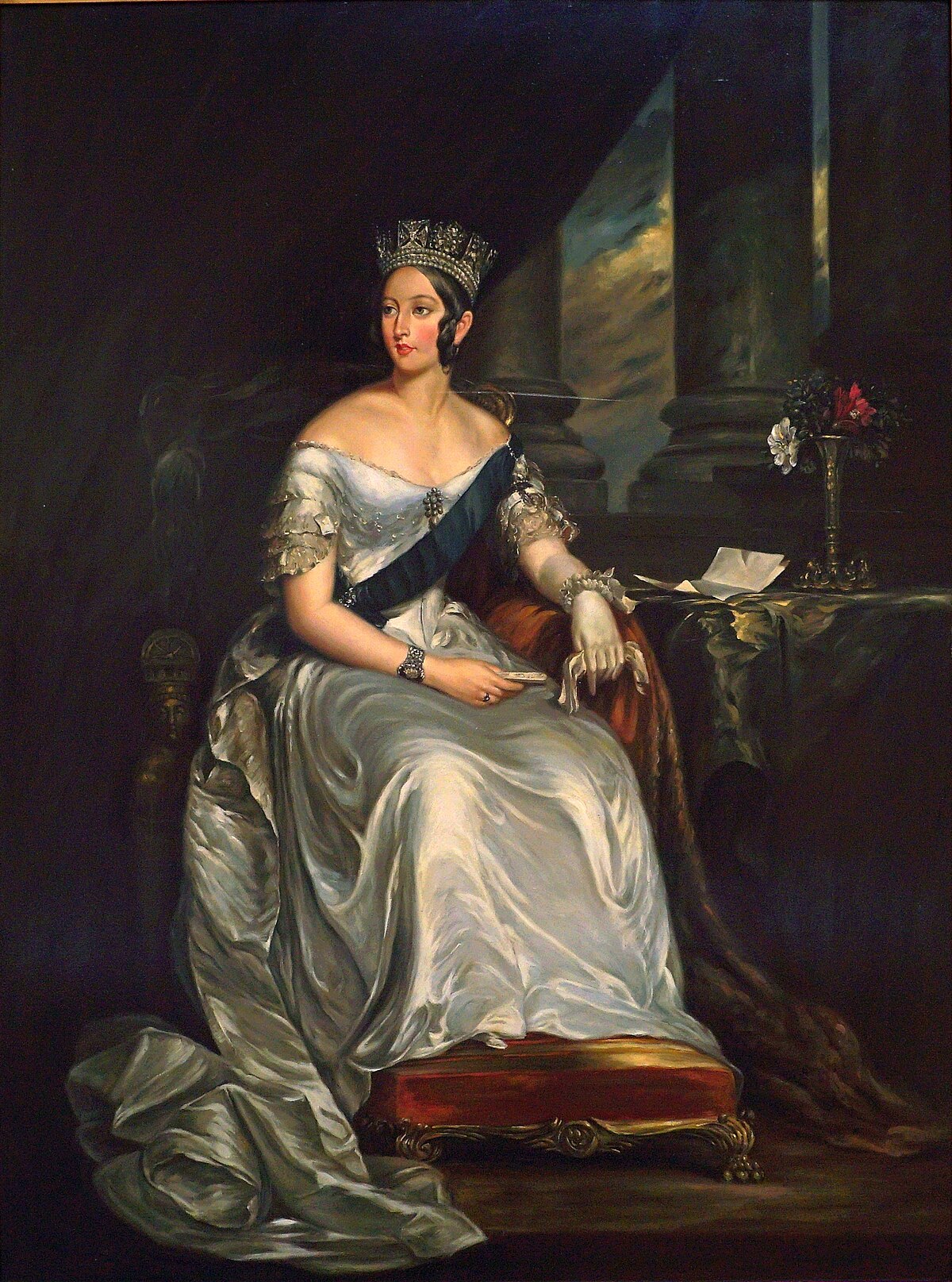 NPG D34182; Reproduction of letter from Queen Victoria - Portrait -  National Portrait Gallery