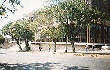 Nationalbibliothek von Costa Rica (Biblioteca Nacional Miguel Obregón Lizano) in San José im Februar 1989.