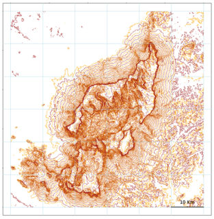 Cerro de la Neblina sandstone massif located in the northern Amazon Basin