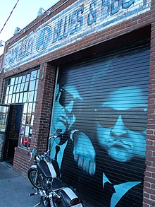 Repurposed building, in 2012 Newly renovated buildings in the Blue Dome Historic District.JPG