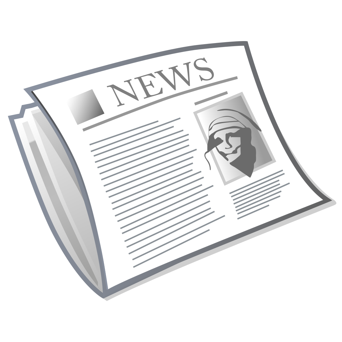 newspaper clipart