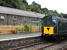 A heritage train operated by a Class 205 in 2009 Okerail1.jpg