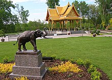 Thai sala at the Olbrich Botanical Gardens Olbrich thai elephant1.jpg
