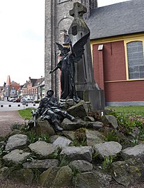 Mémorial de la guerre par Aloïs De Beule dans le parc municipal