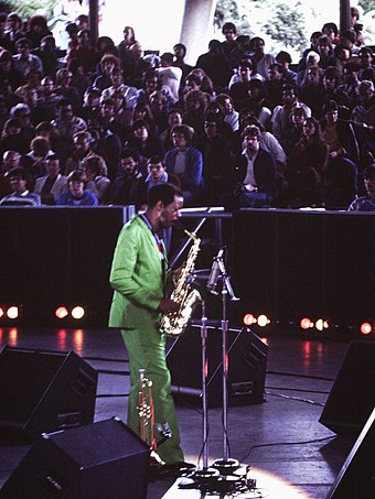 Coleman performs in Toronto in 1982.