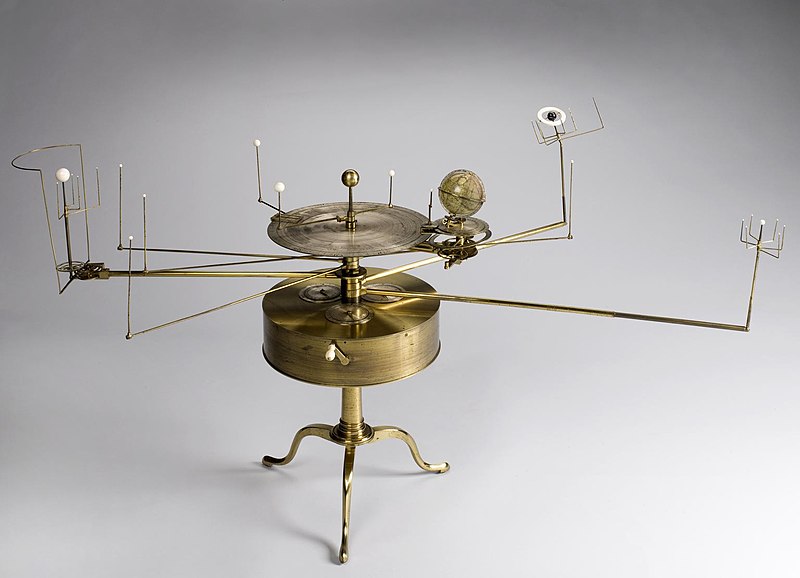 File:Orrery designed by William Pearson, made by Robert Fidler,1813-1822.jpg