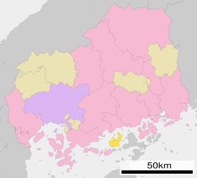 Osakikamijima in Hiroshima Prefecture Ja.svg