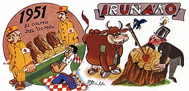 Iruña'ko peñaren pankarta (1951)