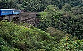 Eisenbahnstrecke Curitiba–Paranaguá durch das Küstengebirge