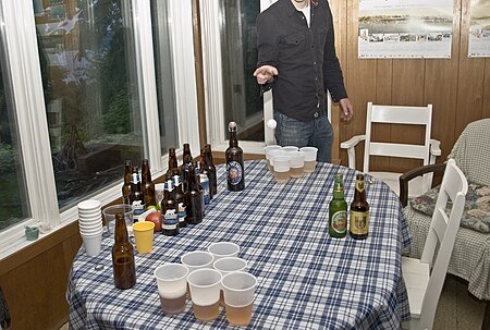 Beer pong