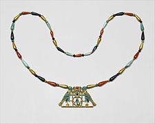 Pectoral and Necklace of Sithathoryunet with the Name of Senwosret II MET DT531.jpg