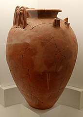 Pithos à figures peintes fantastiques, 640-625 av. J.-C.