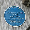 Plaque in the Birmingham Rep. - geograph.org.uk - 273976-cropped.jpg