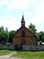 1863 m. pastatyta medinė parapijos koplyčia