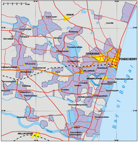 புதுச்சேரி: வரலாறு, புவியியல், நகரமைப்பு