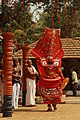 Poomaruthan theyyam at Kuttamath Poomala temple 2016